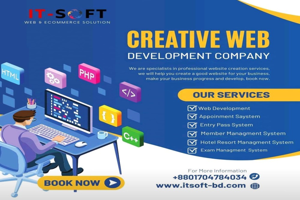 Best digital marketing and web design services by IT SOFT in Dhaka